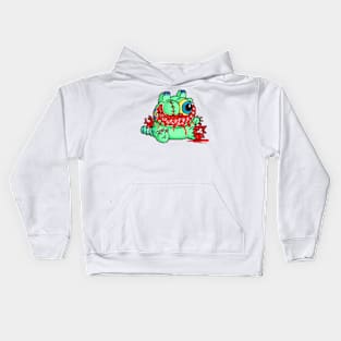 Cat fight Kids Hoodie